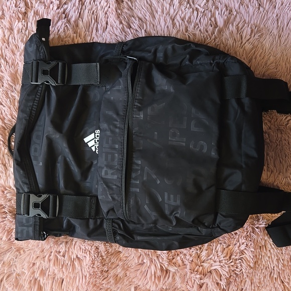 black and white leather backpack bag Woven Small #WF835 guaranteed Model:1290-4 LOUIS VUITTON Palm Springs This mini backpack is